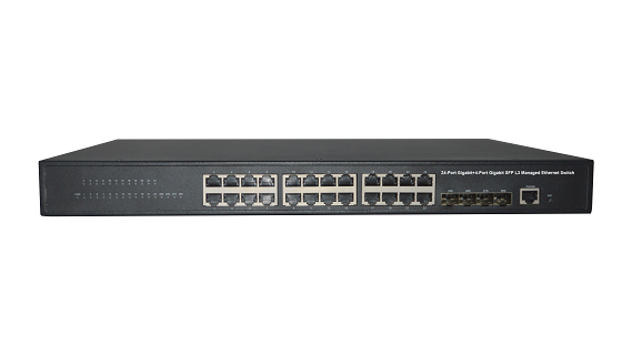 <b>恒茂高科 FULLRIVER 24口千兆+4个千兆SFP口三层管理</b>