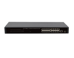  16口10/100Mbps +1口千兆combo  管理型以太网交换机
