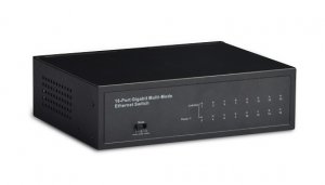 16口10/100/1000Mbps多模式以太交换机