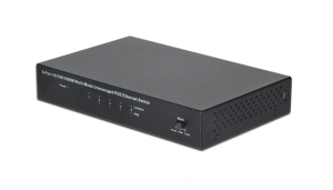 恒茂高科FULLRIVER五口千兆多模式非管理型POE以太