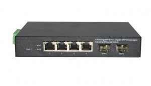 <b>4口千兆+2个千兆SFP口工业级以太网交换机</b>